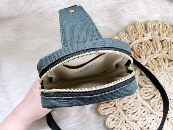 Navy Mini Sling Bag