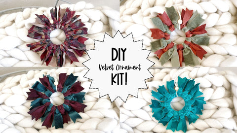 DIY Velvet Ornament Kit