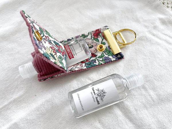 Blush Corduroy Keychain