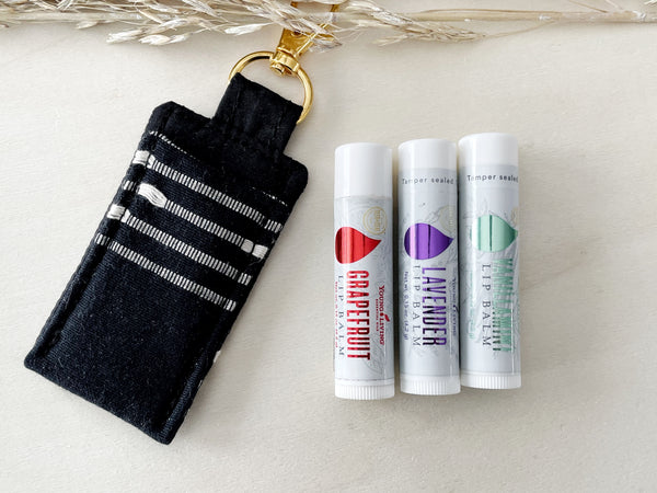 Alexa Black Lip Balm Holder