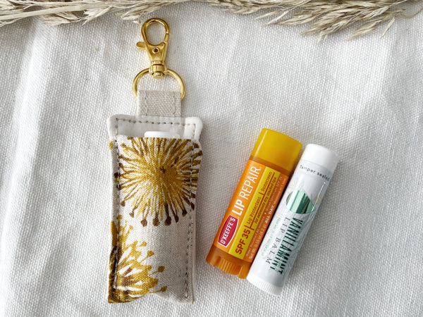 Sunflower Chapstick Holder