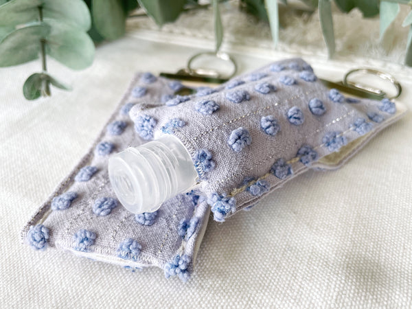 Periwinkle Ombre Hand Sanitizer Keychain