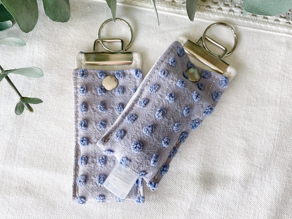 Periwinkle Ombre Hand Sanitizer Keychain