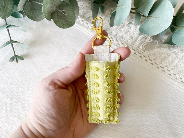 Matcha Dot Chapstick Holder
