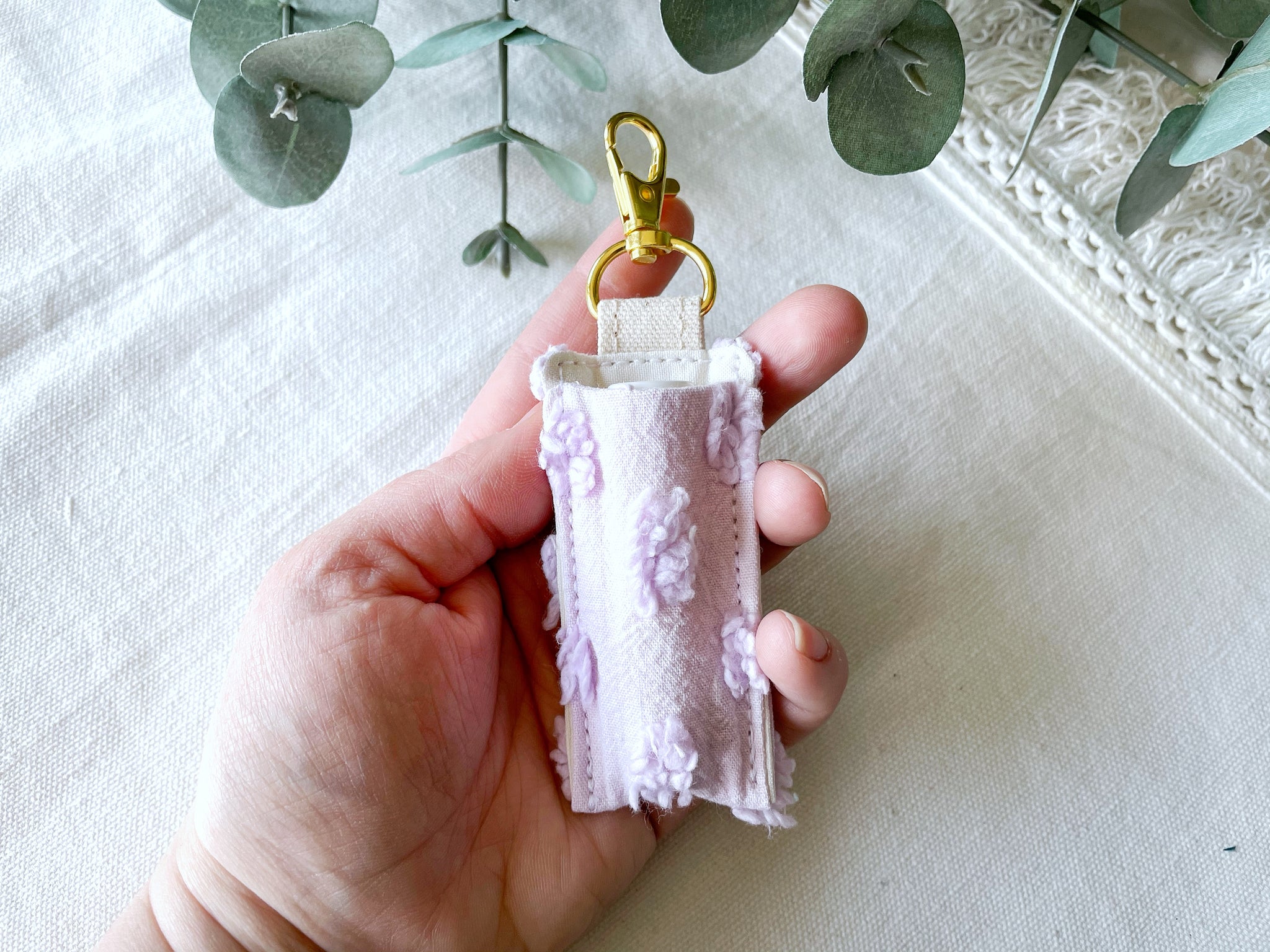Lavender Chapstick Holder