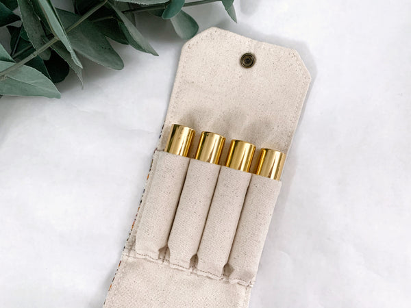 Floral Hexagon 10ml Roller Case