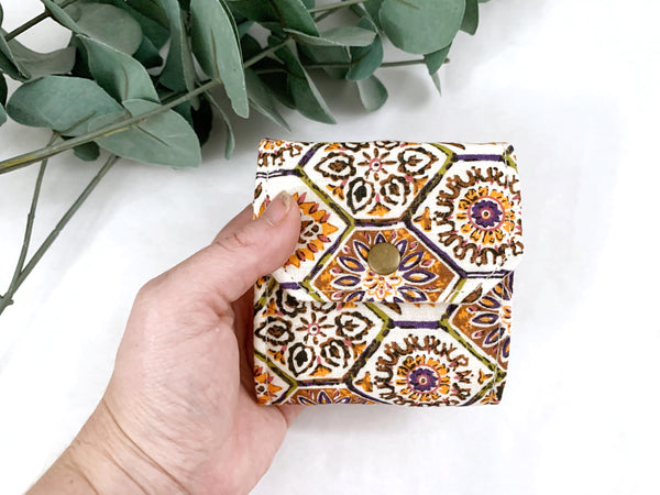 Floral Hexagon 10ml Roller Case