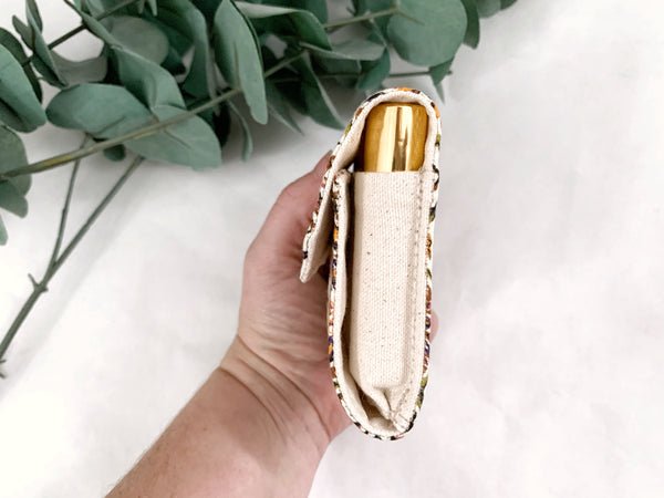 Floral Hexagon 10ml Roller Case