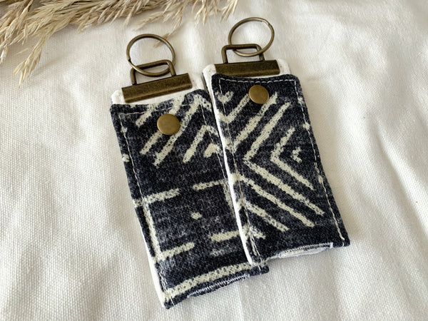 Navy Tribal Thieves Keychain