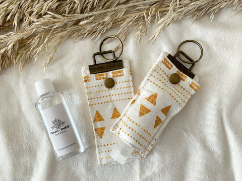 Orange Tribal Thieves Keychain