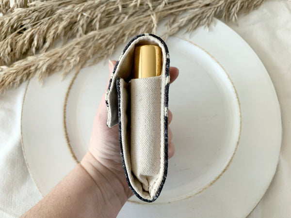 Navy Tribal 10ml Roller Case