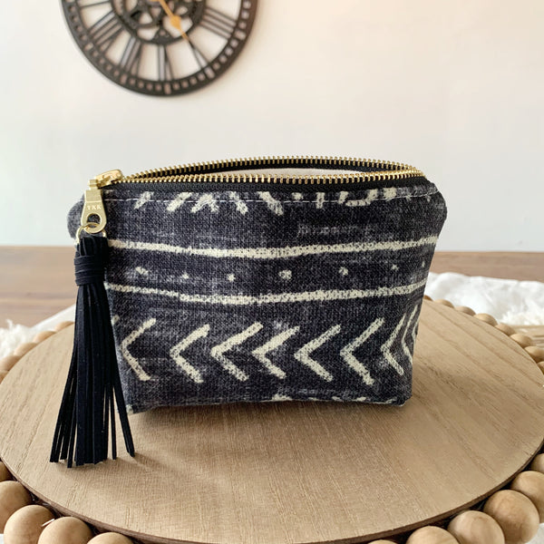 Navy Tribal Essential Oil Bag