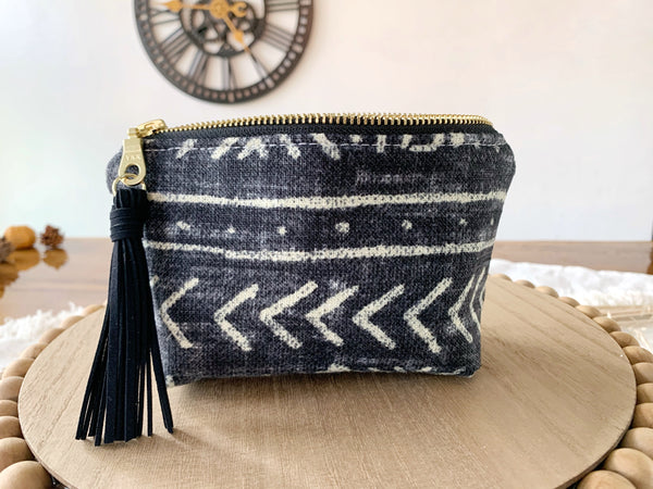 Navy Tribal Essential Oil Bag