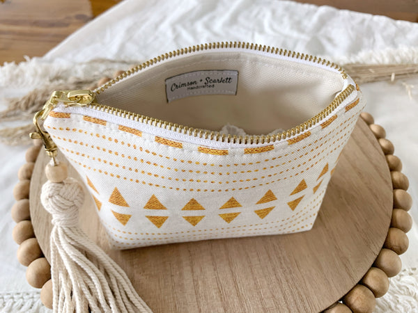 Orange Tribal Essential Oil Bag