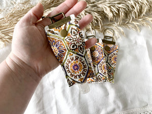 Floral Hexagon Thieves Keychain