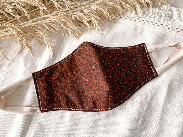 Red Holly Face Mask