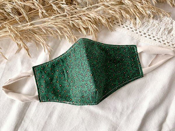 Green Holly Face Mask