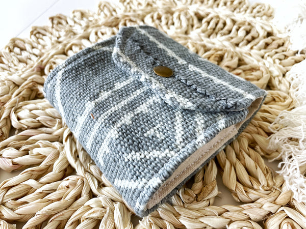 Steel Blue Mudcloth 10ml Roller Case