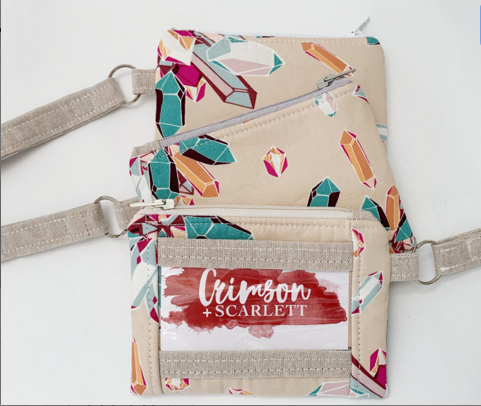 Gemstone Lanyard Pouch