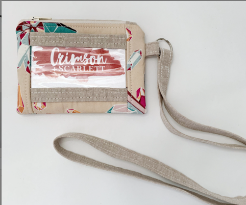 Gemstone Lanyard Pouch