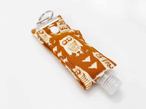 Owl Hand Sanitizer Holder, Back to School, Sanitizer Keychain for Kids, Hand Purifier Keychain
