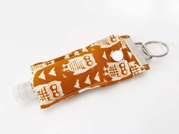 Owl Hand Sanitizer Holder, Back to School, Sanitizer Keychain for Kids, Hand Purifier Keychain