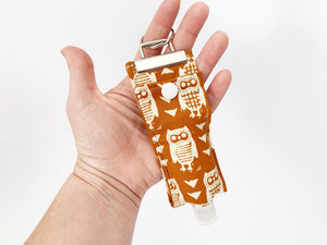Owl Hand Sanitizer Holder, Back to School, Sanitizer Keychain for Kids, Hand Purifier Keychain