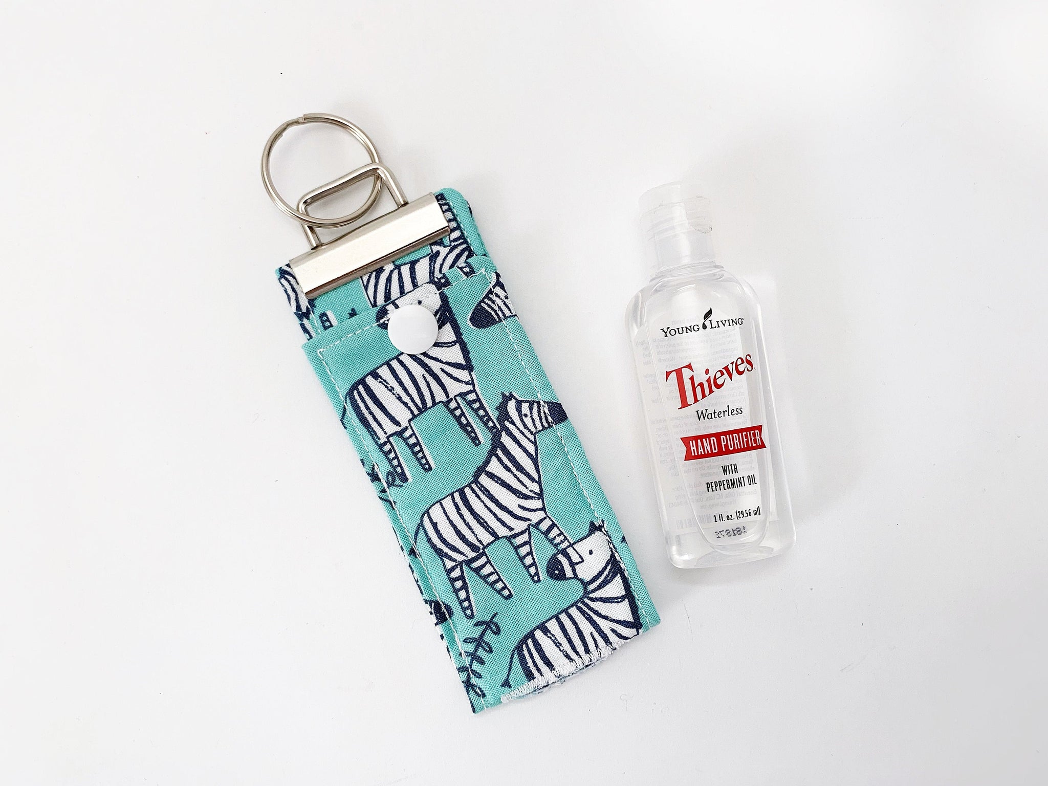 Zebra Hand Sanitizer Holder for Kids