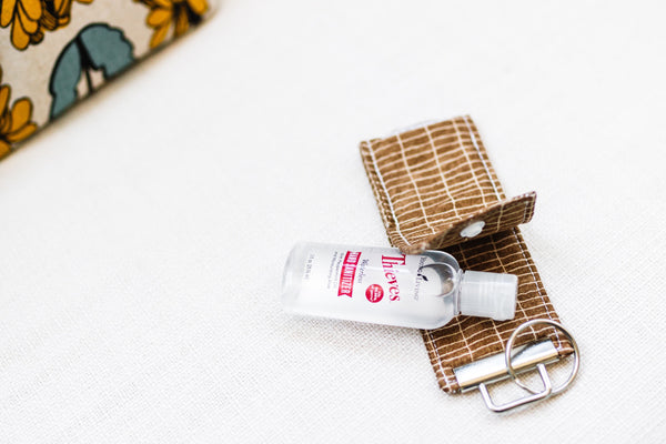 Brown Checked Thieves Keychain