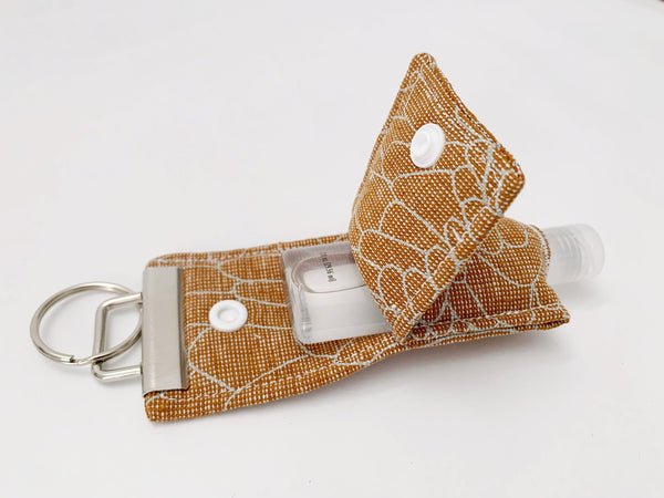 Copper Linen Thieves Keychain