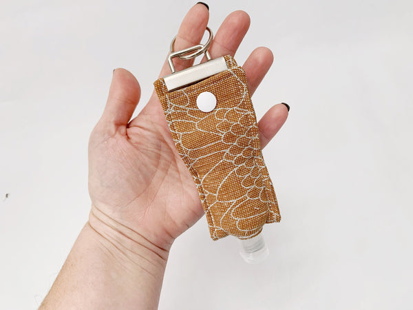 Copper Linen Thieves Keychain