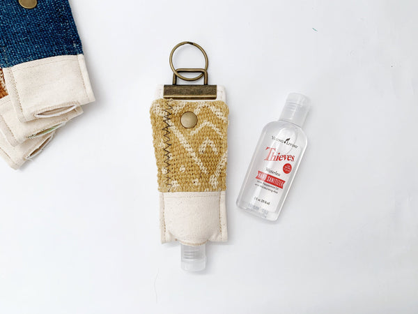 Raeanne Mustard Mudcloth Thieves Holder