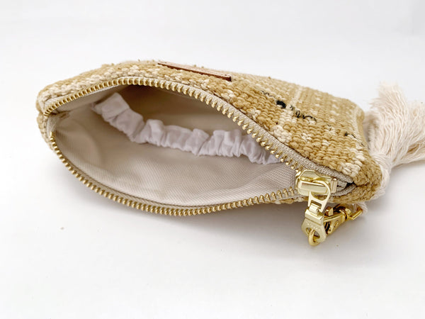Raeanne Mustard Mudcloth Small Oil Bag