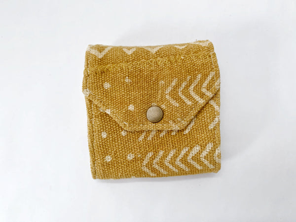 Raeanne Mustard Mudcloth 10ml Roller Case