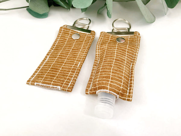 Brown Checked Thieves Keychain