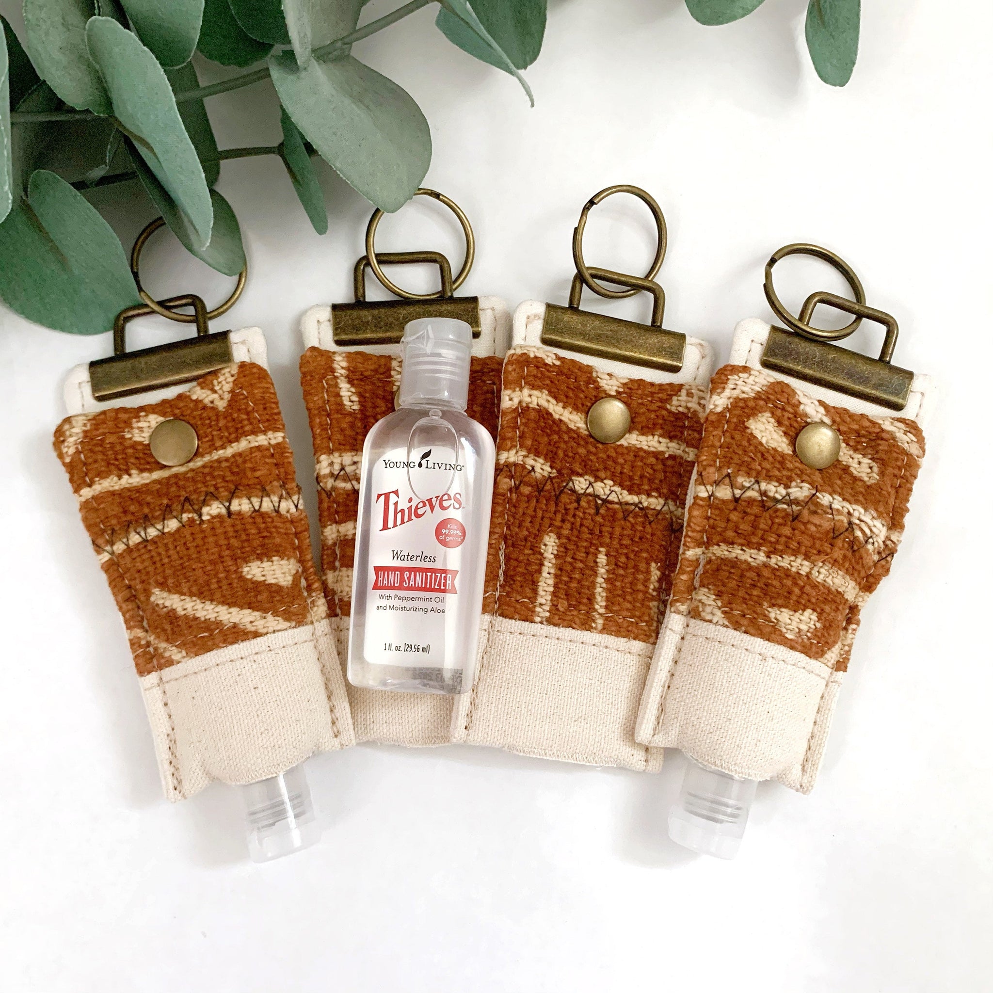Raeanne Rust Mudcloth Thieves Keychain