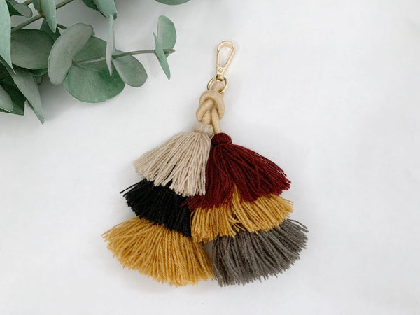 Large tiered boho tassel