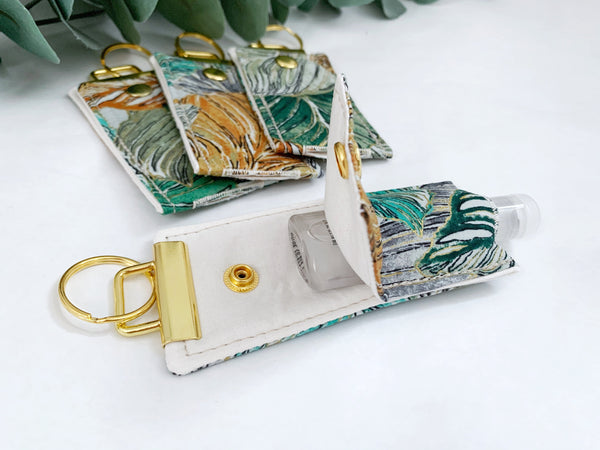 Leaves Thieves Keychain, Hand Sanitizer Keychain, Hand Purifier Holder for Purse