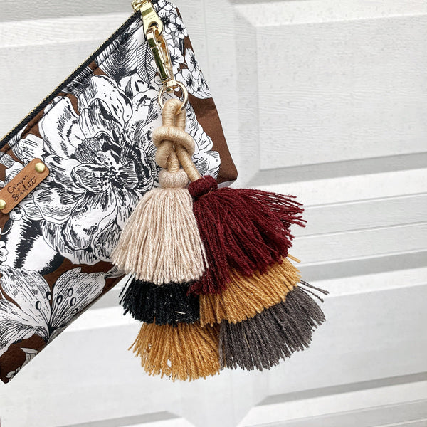 Large tiered boho tassel
