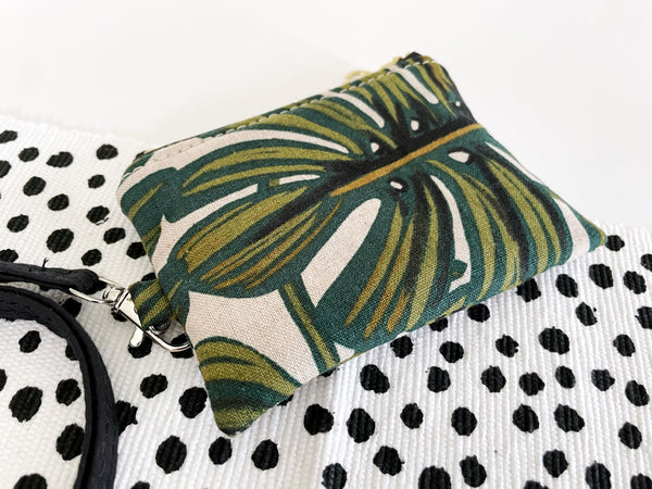 Monstera Leaf Lanyard Pouch
