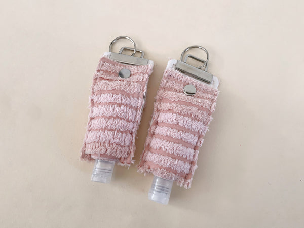 Coral and Blush Thieves Keychain